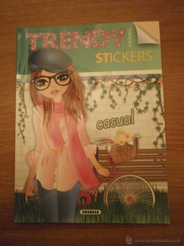 Coleccionismo de revistas y peri&oacute;dicos: REVISTA JUBENIL - TRENDY  model STICKERS --- SUSAETA
