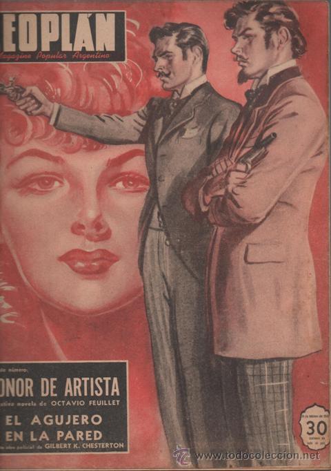 Coleccionismo de Revistas y Peri&oacute;dicos: LEOPLAN # 282 OCTAVIO FEUILLET, CHESTERON, CHEJOV 1946 EXCELENTE 98 PAG 200 # A LA VENTA