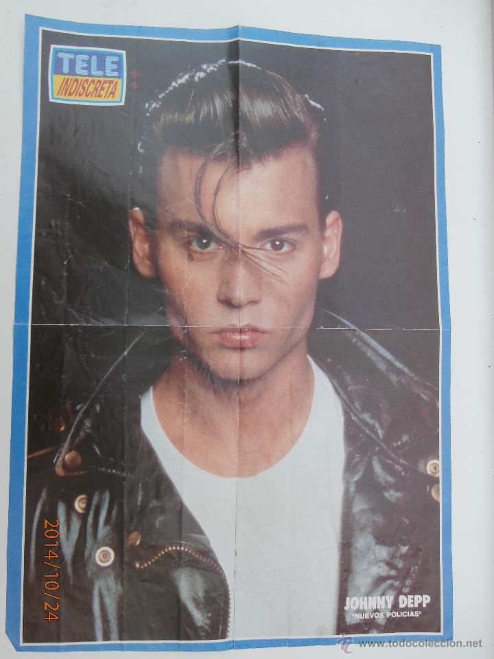 Sammeln von Zeitschriften und Zeitungen: poster de tele indiscreta Johnny Deep y Dragon ball