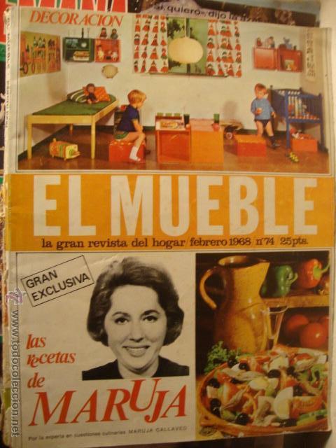 Collection Magazines and Newspapers: Revista - EL MUEBLE N&ordm; 74 A&Ntilde;O 1968