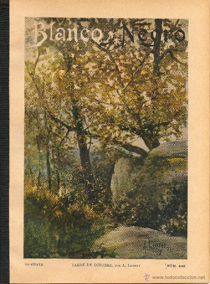 Collection Magazines and Newspapers: Revista Blanco y Negro &ndash; 1899 * TORERO GUERRA GUERRITA *