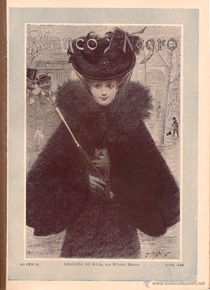 Collection Magazines and Newspapers: Revista Blanco y Negro &ndash; 1899 * LOTER&Iacute;A NAVIDAD *