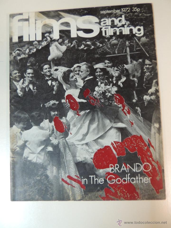 Coleccionismo de Revistas y Peri&oacute;dicos: revista films and & filming - septiembre 1972 - the godfather el padrino marlon brando