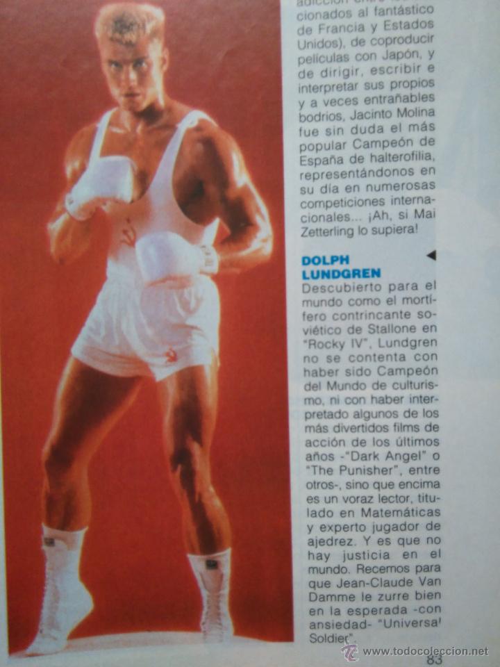 Collection Magazines and Newspapers: recorte dolph lundgren