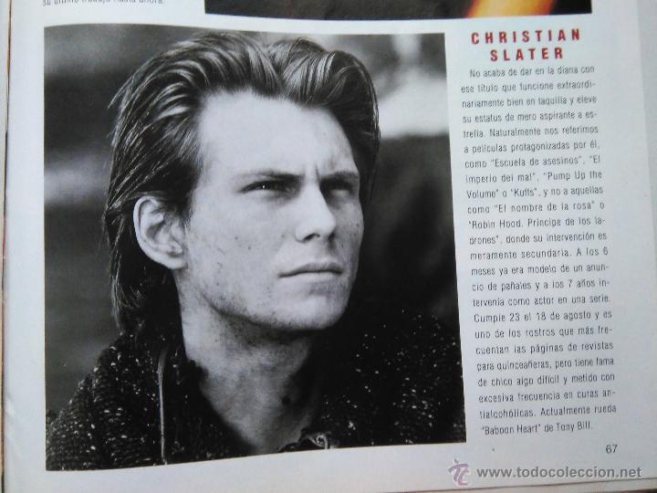 Collection Magazines and Newspapers: RECORTE christian slater