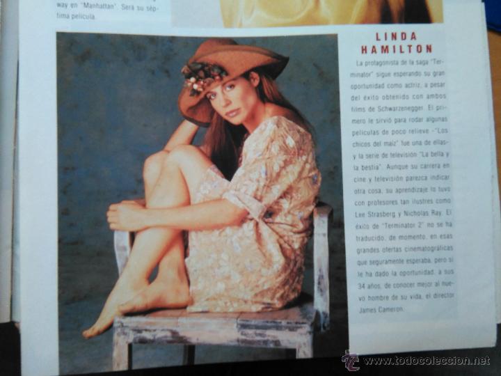 Collection Magazines and Newspapers: RECORTE linda hamilton