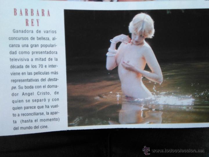 Coleccionismo de revistas y peri&oacute;dicos: RECORTE barbara rey