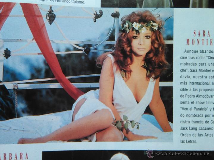 Coleccionismo de Revistas y Peri&oacute;dicos: RECORTE sara montiel