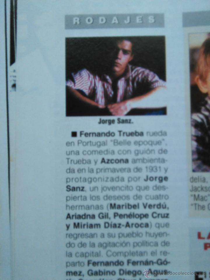 Collection Magazines and Newspapers: RECORTE jorge sanz