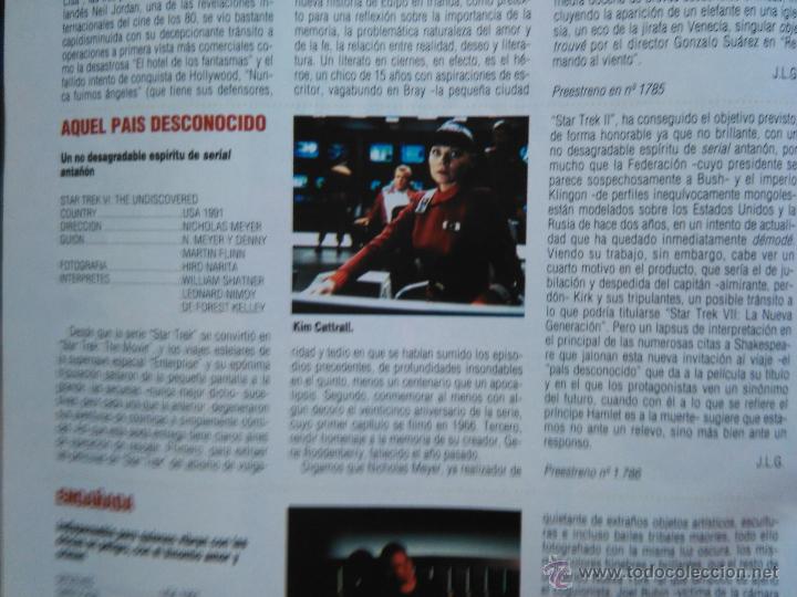 Coleccionismo de revistas y peri&oacute;dicos: RECORTE star trek