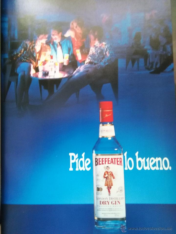 Coleccionismo de revistas y peri&oacute;dicos: BEEFEATER GIN GINEBRA ANUNCIO PUBLICIDAD