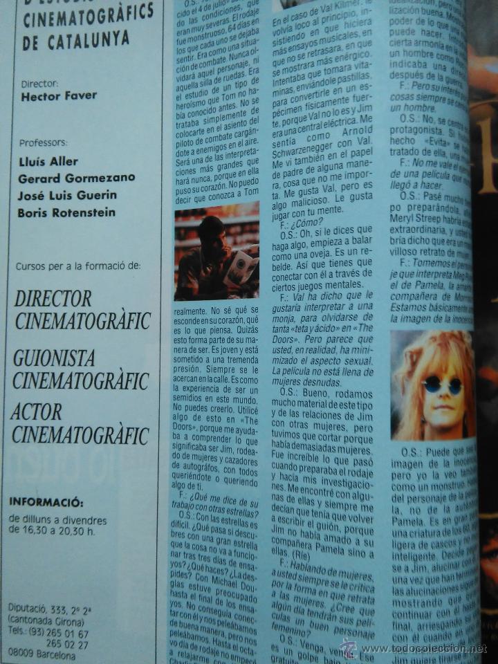 Coleccionismo de Revistas y Peri&oacute;dicos: RECORTE meg ryan the doors