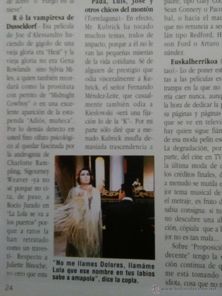 Coleccionismo de Revistas y Peri&oacute;dicos: RECORTE ROCIO JURADO