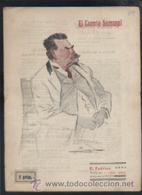 Coleccionismo de Revistas y Peri&oacute;dicos: EL PADRINO. EL CUENTO SEMANAL. REVISTA ILUSTRADA N&ordm; 109, A&Ntilde;O III.            A-REVIL-149