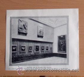 Coleccionismo de Revistas y Peri&oacute;dicos: EXPO GRECO MUSEO PRADO, MADRID 1920 RECORTE (R1269) 1 FOTO REVISTA BLANCO Y NEGRO 19 SEPTIEMBRE 1920