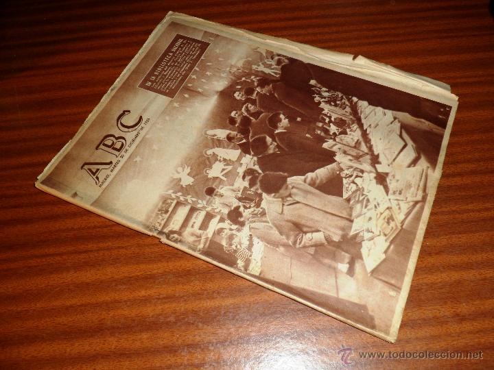 Coleccionismo de revistas y peri&oacute;dicos: ABC - 30 DIC 1958. EN LA BIBLIOTECA NACIONAL