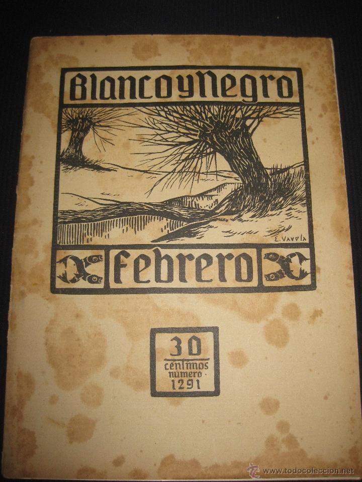 Collectionnisme de Revues et Journaux: BLANCO Y NEGRO. N&ordm; 1291. 13 DE FEBRERO DE 1916.
