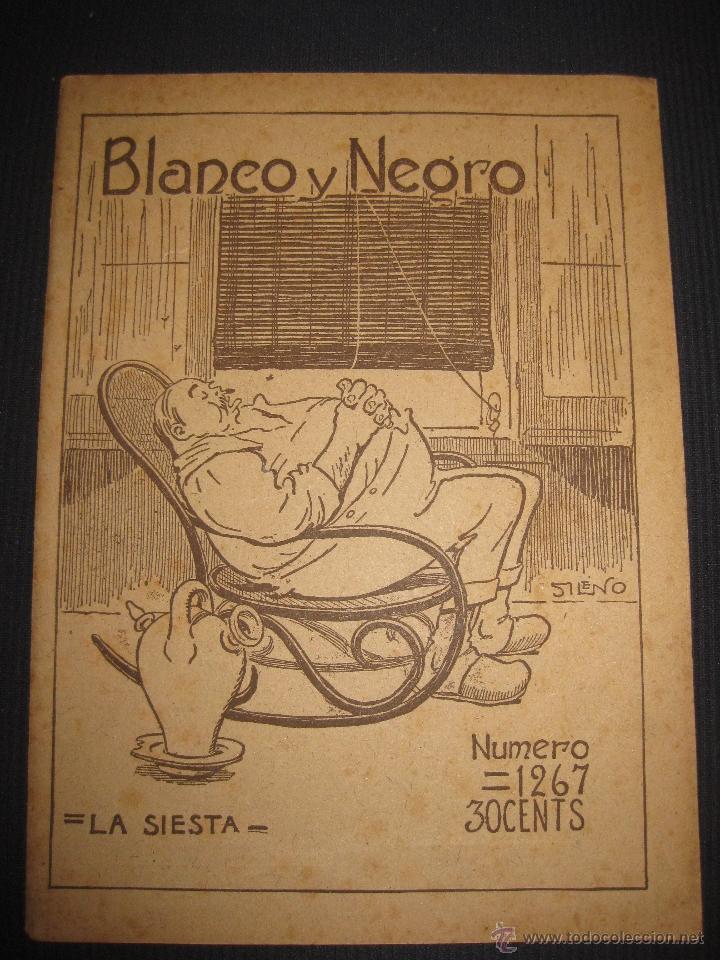 Collectionnisme de Revues et Journaux: BLANCO Y NEGRO.N&ordm; 1267. 29 DE AGOSTO DE 1915.