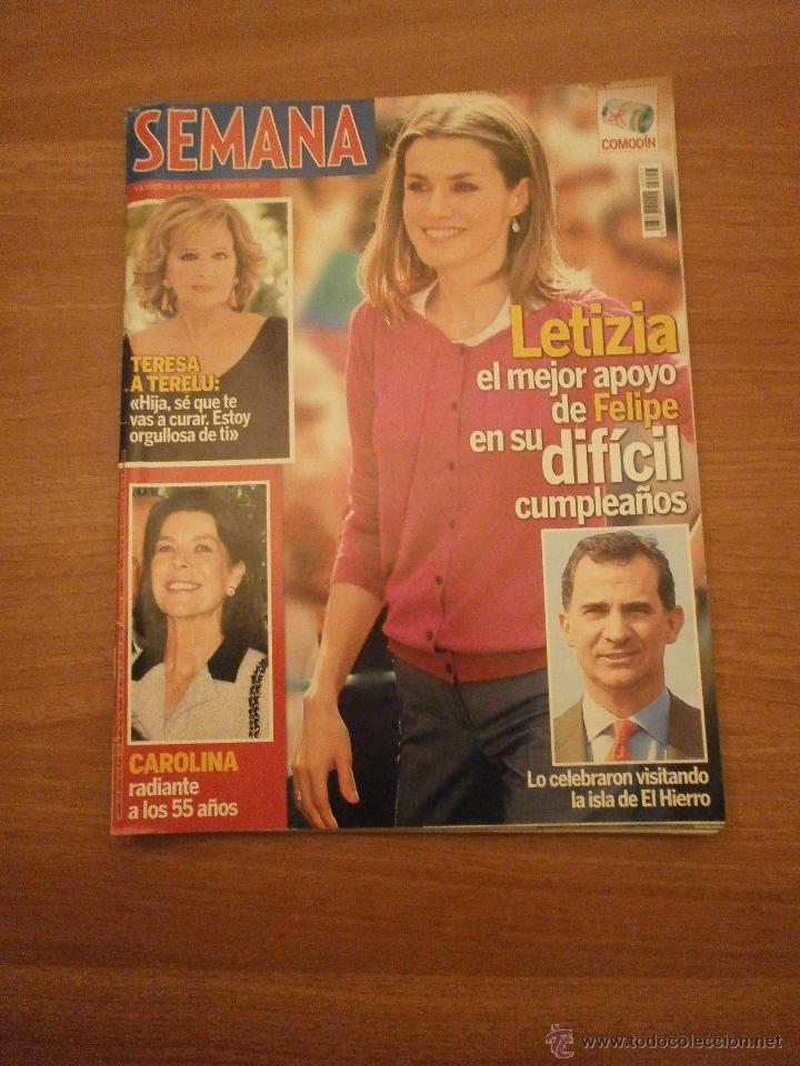 Coleccionismo de Revistas y Peri&oacute;dicos: 2 REVISTAS DE SEMANA N&ordm; 3757-- 3822-