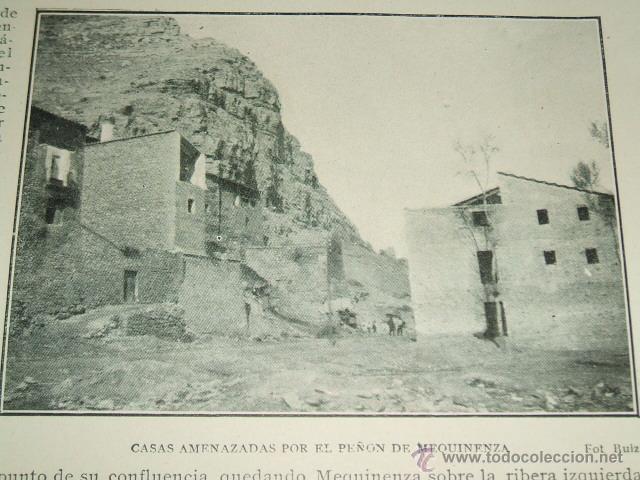 Collezionismo di Riviste e Giornali: MEQUINENZA ZARAGOZA ARTICULO REVISTA BLANCO Y NEGRO 1902