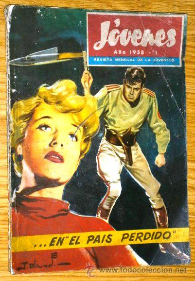 Collezionismo di Riviste e Giornali: Revista mensual de la juventud JOVENES N&ordm; 82 en Barcelona Enero de 1958