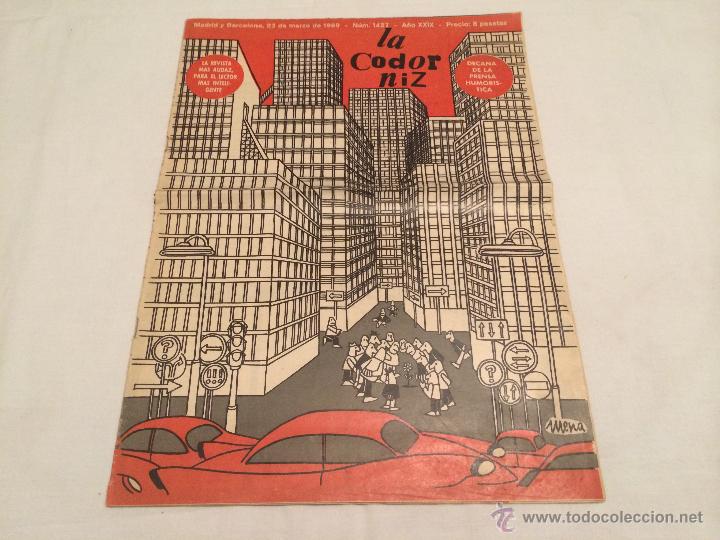 Coleccionismo de Revistas y Peri&oacute;dicos: ANTIGUA REVISTA HUMORISTICA LA CODORNIZ, NUM 1427.A&Ntilde;O 1969