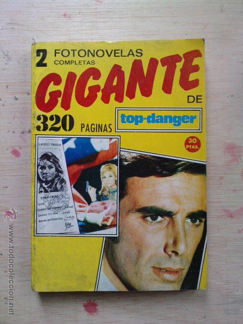 Coleccionismo de revistas y peri&oacute;dicos: .1 FOTONOVELA DE ** GIGANTE - TOP DANGER ** - 1970 - N&ordm; 12 - 2 FOTONOVELAS COMPLETAS- .320 P&Aacute;G....