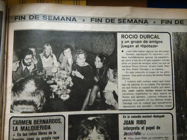Coleccionismo de Revistas y Peri&oacute;dicos: RECORTE ROCIO DURCAL