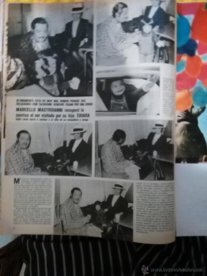 Coleccionismo de Revistas y Peri&oacute;dicos: recorte MARCELLO MASTROIANNI SOFIA SOPHIA LOREN