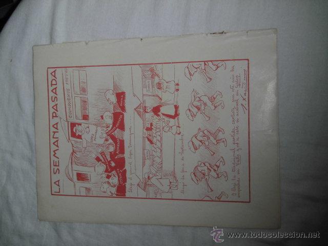 Coleccionismo de Revistas y Peri&oacute;dicos: LA SEMANA PASADA POR XAUDARO HOJA REVISTA BLANCO Y NEGRO 1906