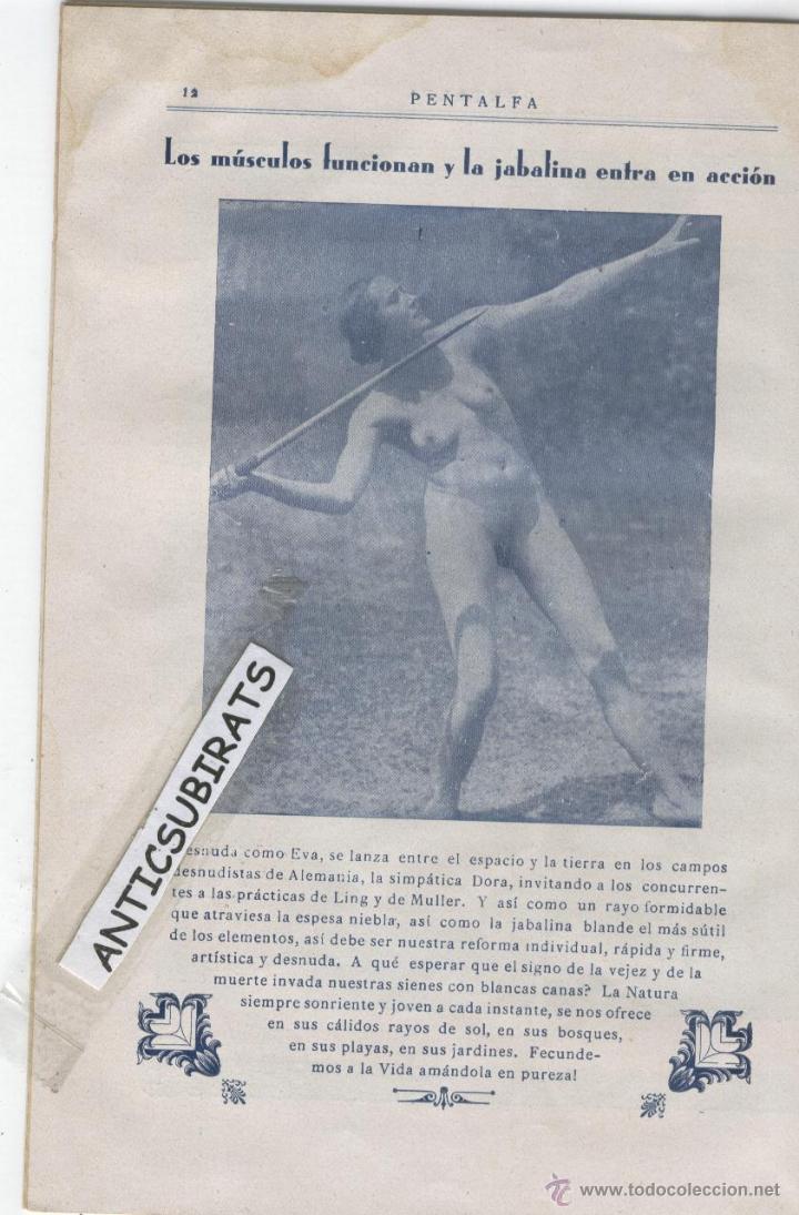 Collezionismo di Riviste e Giornali: REVISTA A&Ntilde;O 1931 SANTIVERI PRIMERA PUBLICIDAD EN VIZCAYA ATLETISMO FEMENINO NATURISTA JABALINA