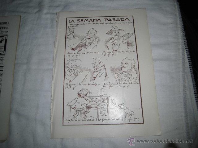 Coleccionismo de Revistas y Peri&oacute;dicos: PUBLICIDAD VARIADA PAPEL PERGAMINO VERGE/LA SEMANA PASADA POR XAUDARHOJA REVISTA BLANCO Y NEGRO 1906