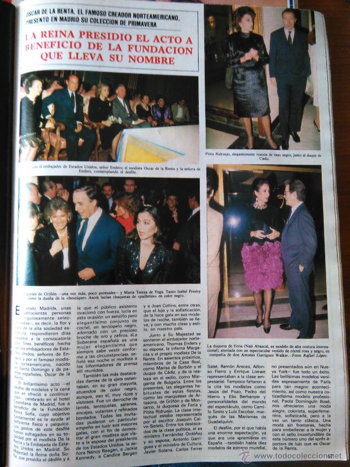 Coleccionismo de Revistas y Peri&oacute;dicos: RECORTE isabel preysler REINA SOFIA PIPITA RIDRUEJO