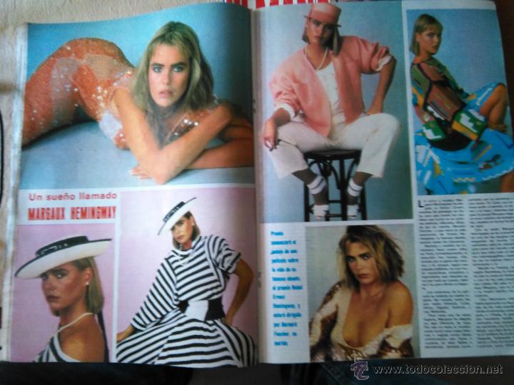 Coleccionismo de Revistas y Peri&oacute;dicos: RECORTE MARGAUX HEMINGWAY