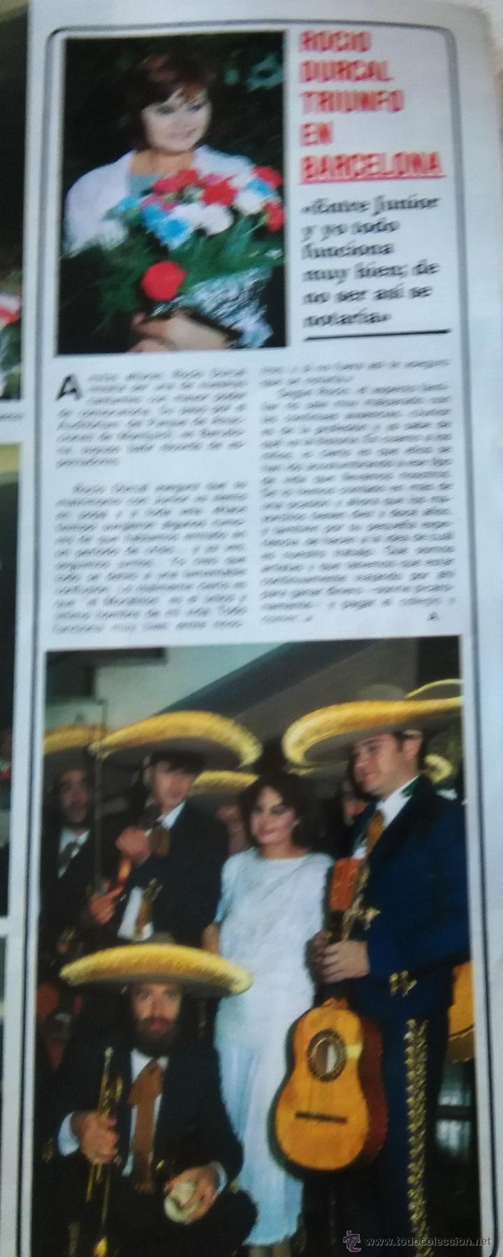 Coleccionismo de Revistas y Peri&oacute;dicos: RECORTE ROCIO DURCAL