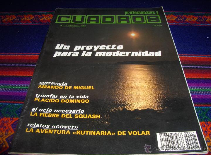 Sammeln von Zeitschriften und Zeitungen: PROFESIONALES Y CUADROS N&ordm; 1. DICIEMBRE 1985 ED EDITORA 52. EMPRESA P&Uacute;BLICA AMANDO DE MIGUEL RUMANIA