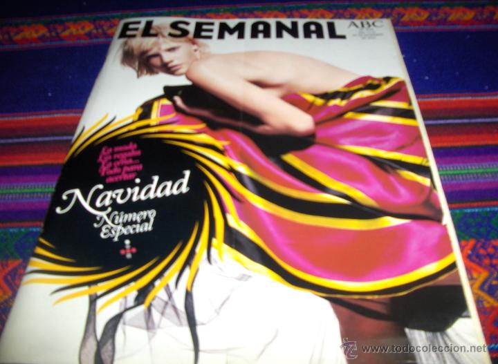 Coleccionismo de revistas y peri&oacute;dicos: EL SEMANAL N&ordm; 842 DIARIO ABC. 14-12-03. NAVIDAD DAVID ROCKEFELLER LAURA PONTE ANTONIA DELL'ATTE.