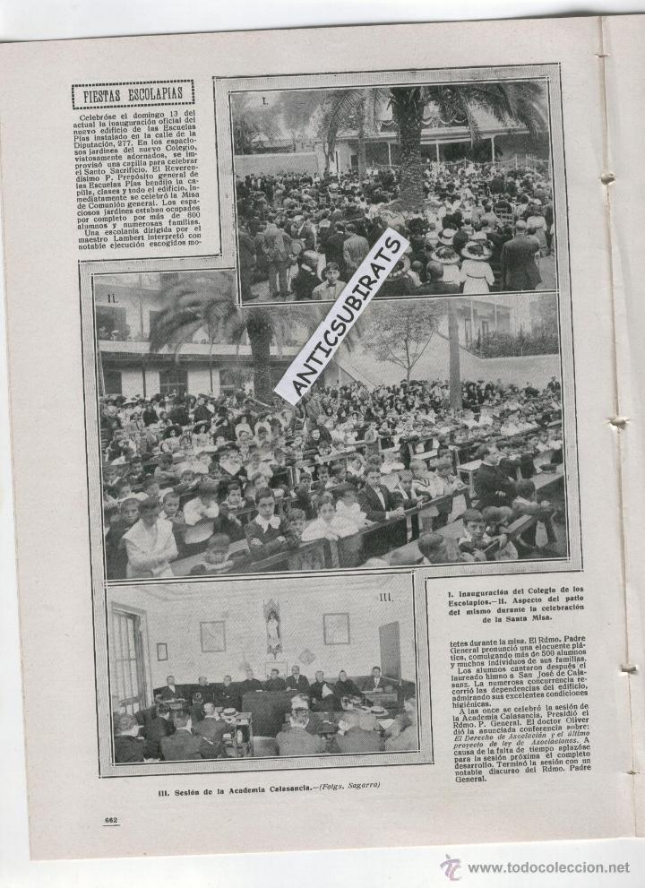 Revista Ano 1912 Colegio De Los Escolapios De B Sold Through Direct Sale