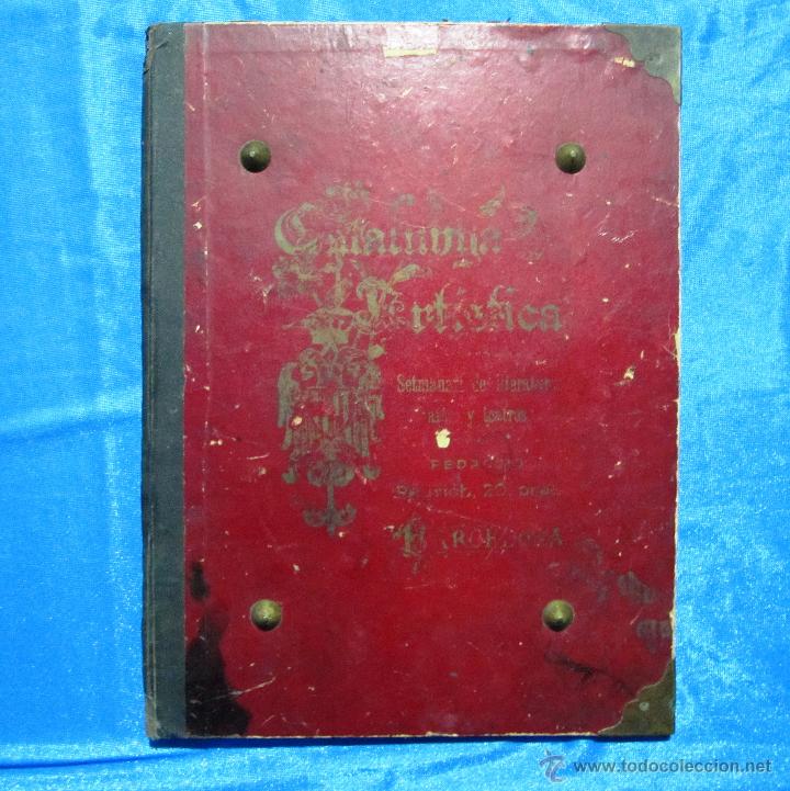 Coleccionismo de Revistas y Peri&oacute;dicos: TAPAS CATALUNYA ARTISTICA. SEMANARI DE LITERATURA, ART Y TEATROS. RAURICH, 20 PRINCIPAL. BARCELONA.