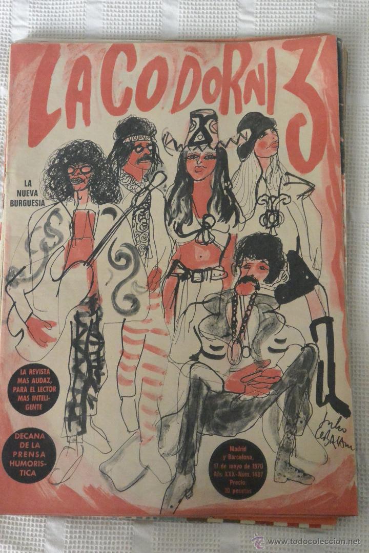 Coleccionismo de Revistas y Peri&oacute;dicos: REVISTA LA CODORNIZ N&ordm; 1487 17 mayo 1970