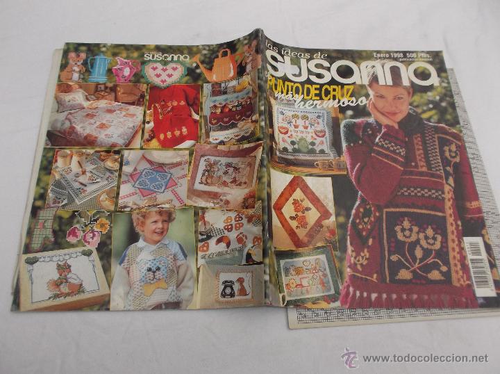 Collezionismo di Riviste e Giornali: LAS IDEAS DE SUSANNA N&ordm; 15. PUNTO DE CRUZ PARA NI&Ntilde;OS, CELEBRACIONES, COJINES, CENEFAS, COLCHAS, CUAD