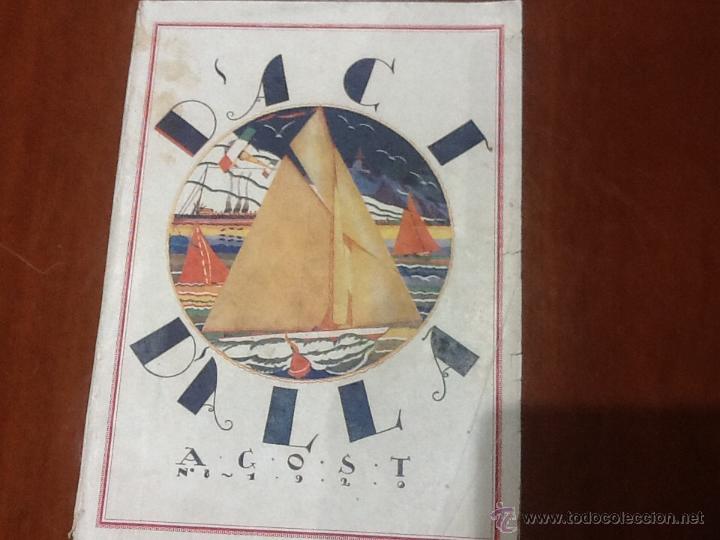Collectionnisme de Revues et Journaux: D'aci   D,alla 1920, numero 8