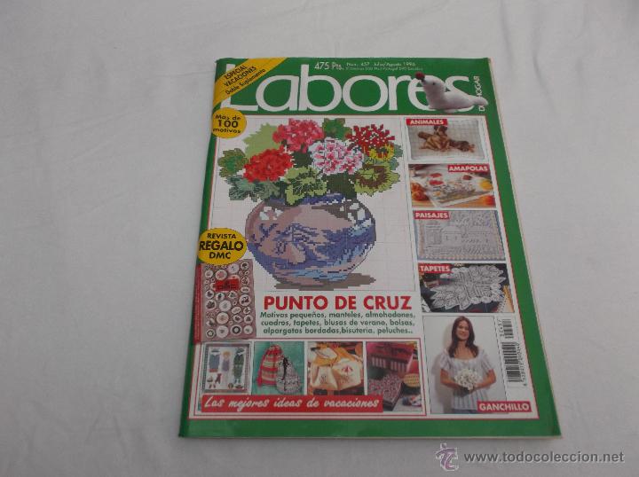 Collection Magazines and Newspapers: LABORES DEL HOGAR N&ordm; 457: MANTELES, ALMOHADONES, CUADROS, TAPETES, BISUTER&Iacute;A, PELUCHES, ALPARGATAS,