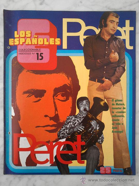 Coleccionismo de Revistas y Peri&oacute;dicos: LOS ESPA&Ntilde;OLES - N&ordm; 15 - PERET - 1973