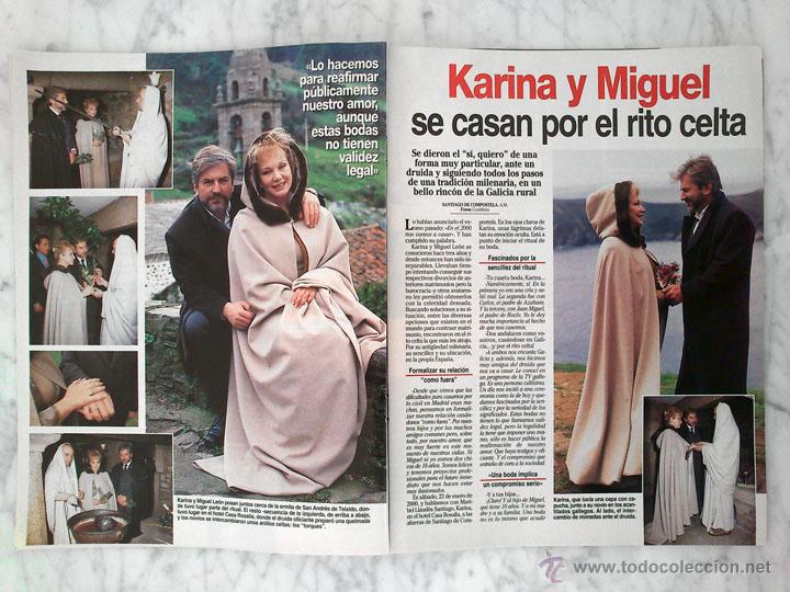 Collezionismo di Riviste e Giornali: REPORTAJE - KARINA - 2000