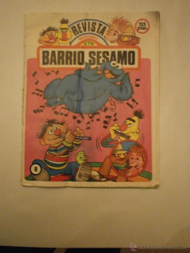 Coleccionismo de Revistas y Peri&oacute;dicos: REVISTA  BARRIO SESAMO -N&ordm; 8--