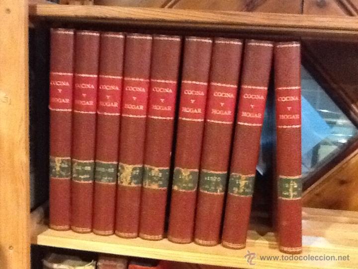 Coleccionismo de Revistas y Peri&oacute;dicos: Cocina y hogar de la 1 al 116 , del a&ntilde;o 63 al 72