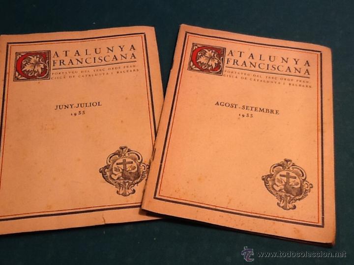 Collectionnisme de Revues et Journaux: Catalunya franciscana 1933