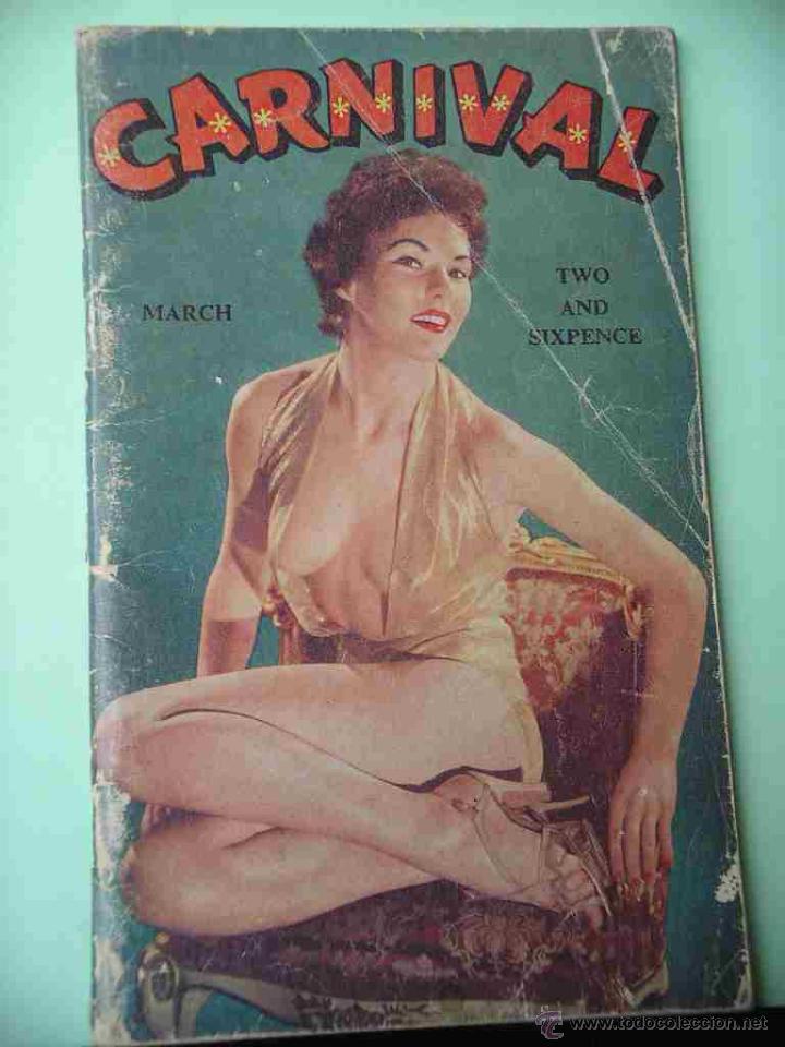 Coleccionismo de Revistas y Peri&oacute;dicos: Carnival, March 1957, Two and Sixpence, ed. Gannet Press, erotico, adultos XXX 23X