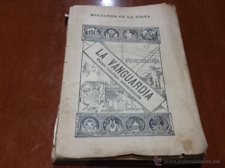 Sammeln von Zeitschriften und Zeitungen: La vanguardia, malalties de la vinya, regalo a suscriptores